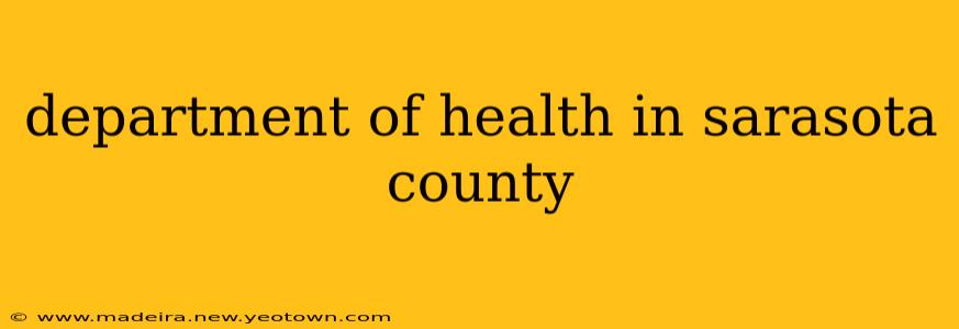 department of health in sarasota county