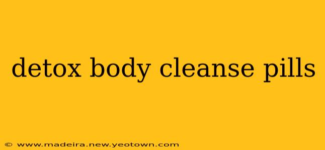 detox body cleanse pills