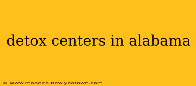 detox centers in alabama