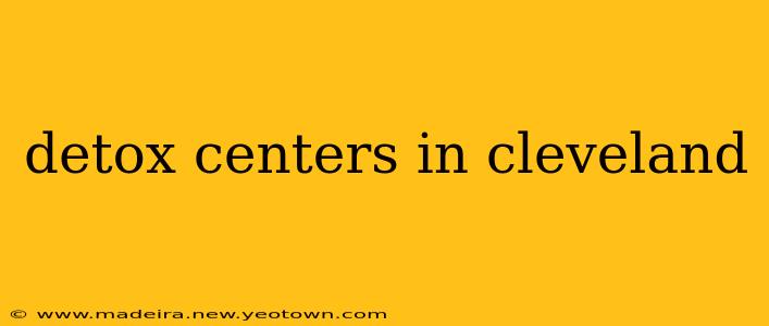 detox centers in cleveland