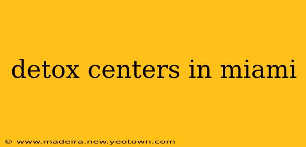 detox centers in miami