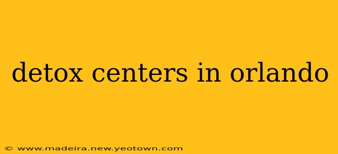 detox centers in orlando