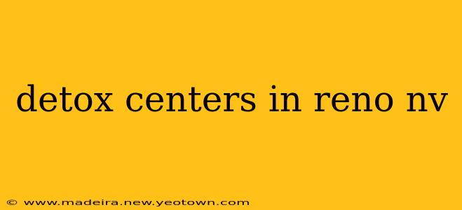 detox centers in reno nv