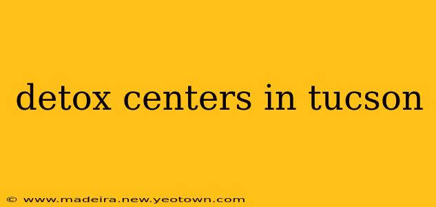 detox centers in tucson