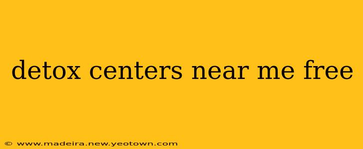 detox centers near me free