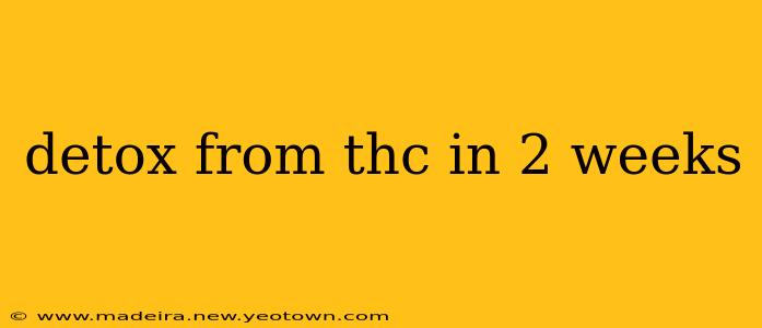 detox from thc in 2 weeks