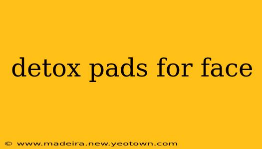 detox pads for face