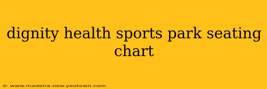 dignity health sports park seating chart