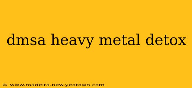 dmsa heavy metal detox