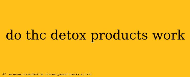 do thc detox products work