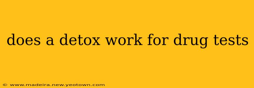 does a detox work for drug tests