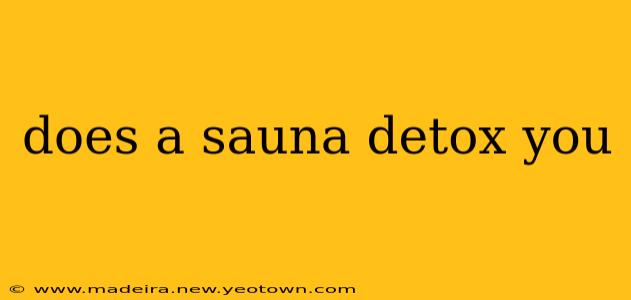 does a sauna detox you
