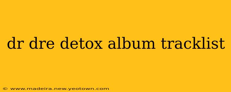 dr dre detox album tracklist