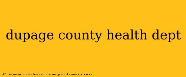 dupage county health dept