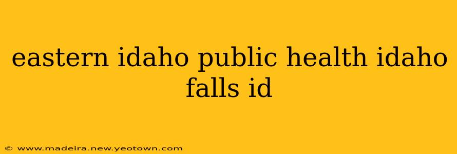 eastern idaho public health idaho falls id
