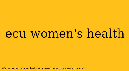 ecu women's health