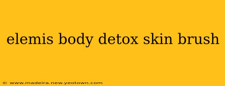 elemis body detox skin brush