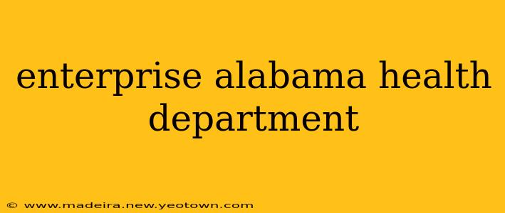 enterprise alabama health department
