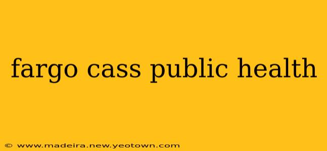 fargo cass public health