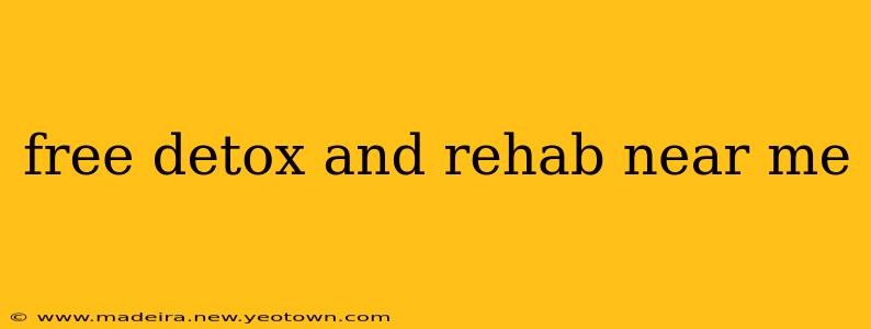 free detox and rehab near me