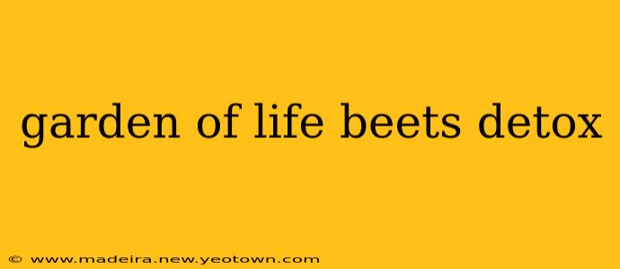 garden of life beets detox