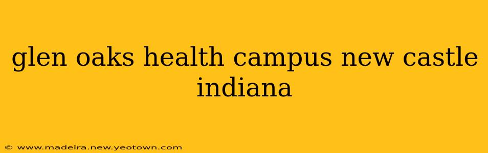 glen oaks health campus new castle indiana