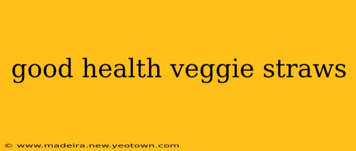 good health veggie straws
