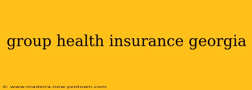 group health insurance georgia