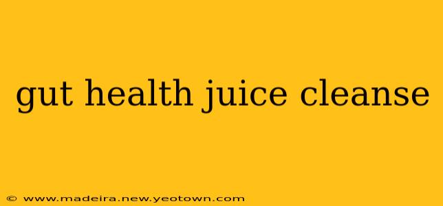 gut health juice cleanse