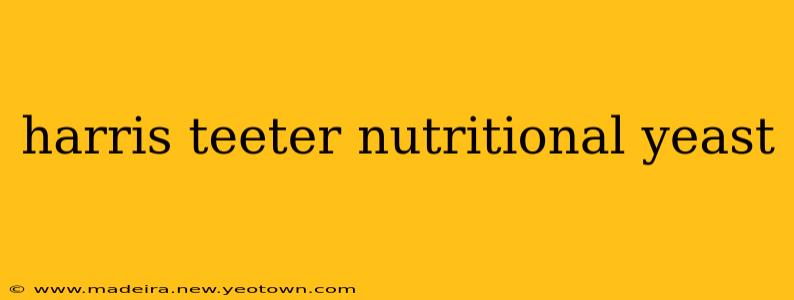harris teeter nutritional yeast