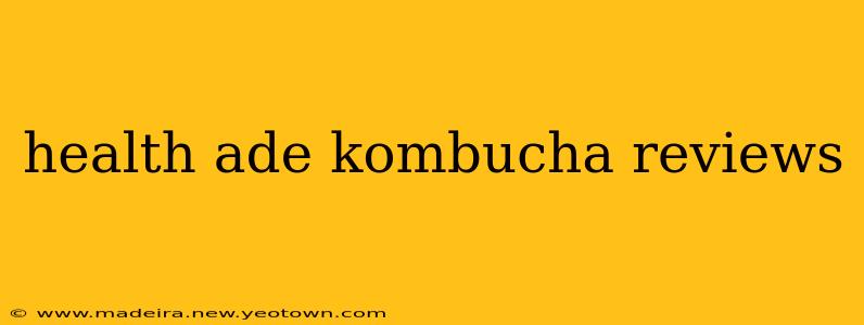 health ade kombucha reviews