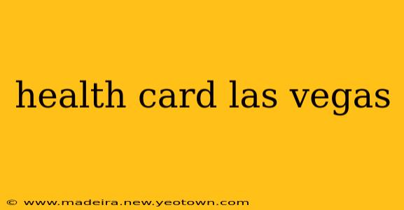 health card las vegas