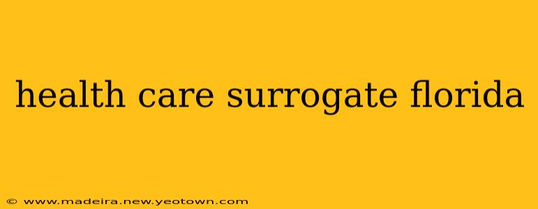 health care surrogate florida