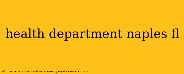health department naples fl