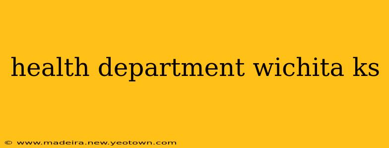 health department wichita ks