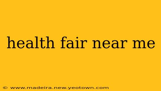 health fair near me
