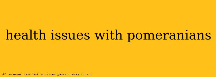 health issues with pomeranians