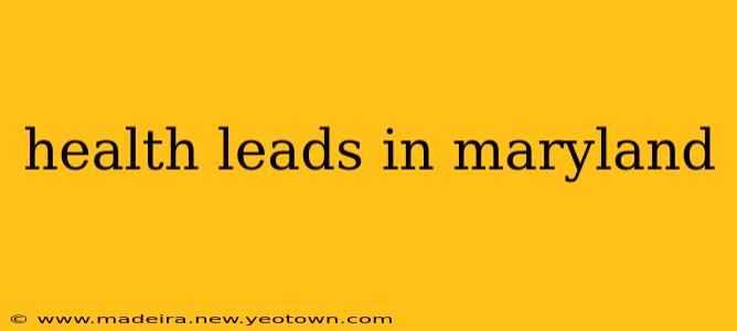 health leads in maryland