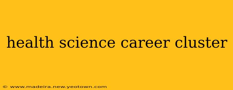 health science career cluster