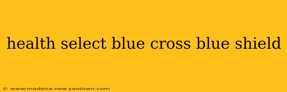 health select blue cross blue shield