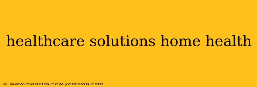 healthcare solutions home health