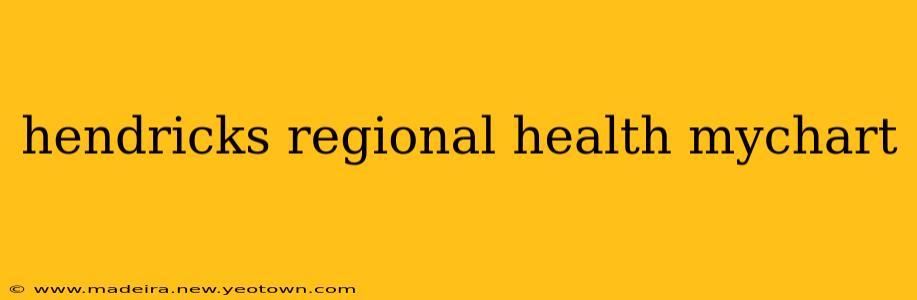 hendricks regional health mychart
