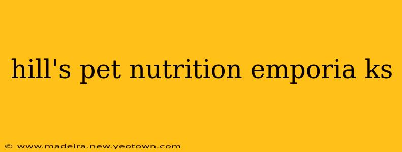 hill's pet nutrition emporia ks