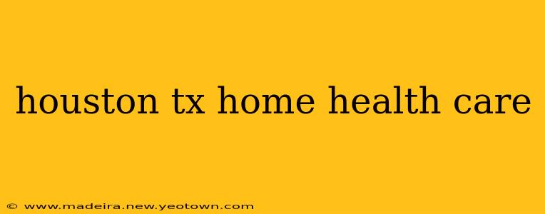 houston tx home health care