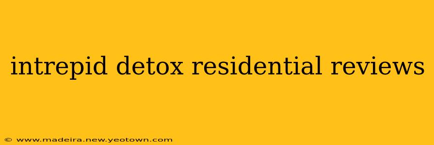 intrepid detox residential reviews