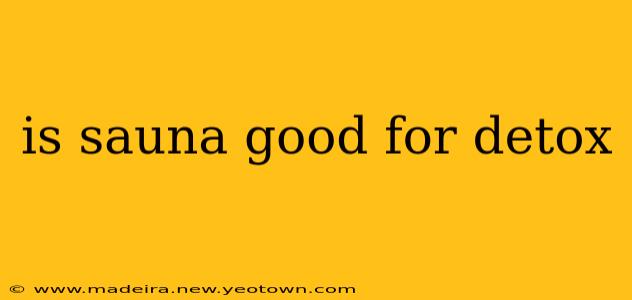 is sauna good for detox