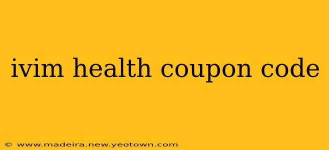 ivim health coupon code