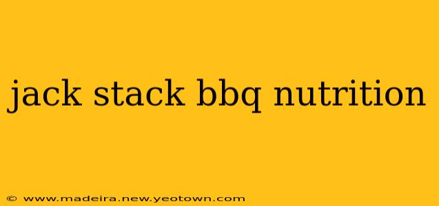 jack stack bbq nutrition