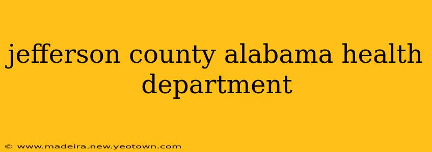 jefferson county alabama health department