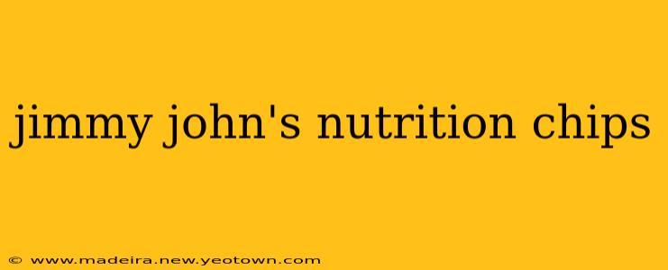 jimmy john's nutrition chips
